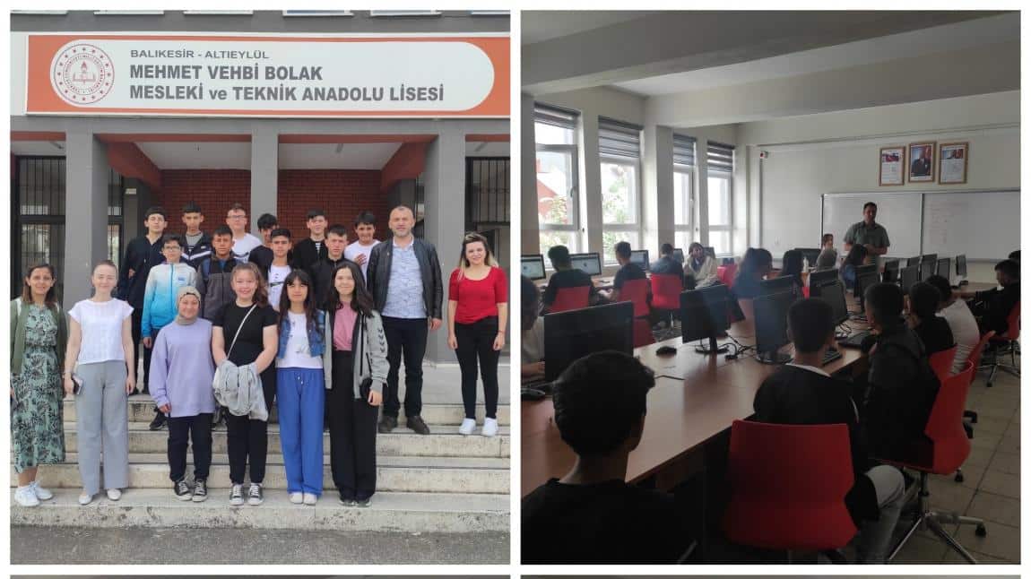 Köylüköy Ortaokulu Öğrencilerine Okulumuzun ve Alanlarımızın Tanıtımı